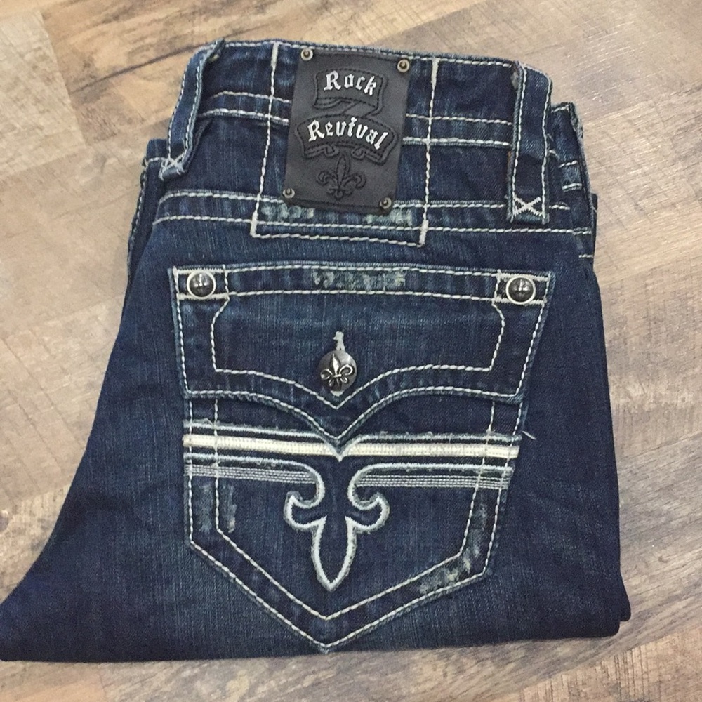 Men’s Rock Revival Jeans